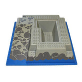 LEGO 3D Platte 2552px3 (Burg)